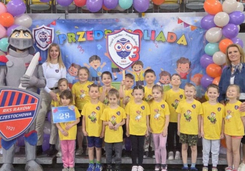 Zumba, dmuchańce i… podium! Przedszkolaki dały show