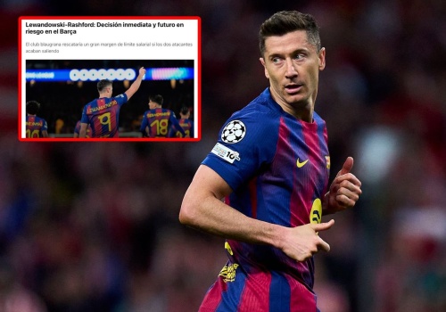 W Barcelonie od rana piszą o Lewandowskim. 