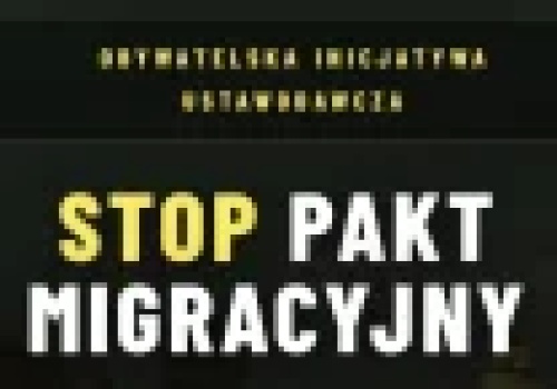 Zbiórka podpisów przeciwko Paktowi Migracyjnemu