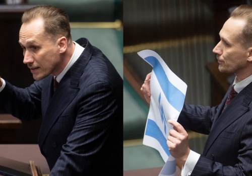 Kara Czarzastego dla posła Berkowicza. Komentuje Berkowicz i Mentzen