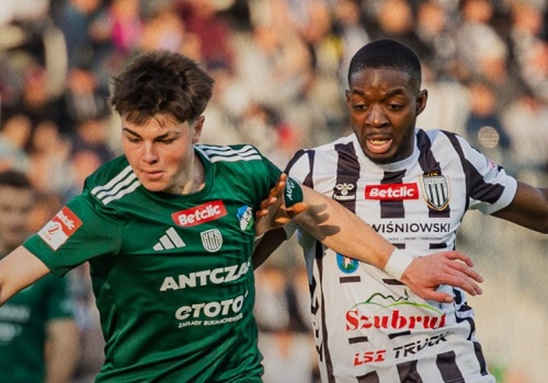 Zwycięstwo wymknęło się w końcówce. Sandecja tylko remisuje z Kaliszem mimo prowadzenia