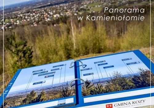 Nowa atrakcja w Kamieniołomie w Kozach - panorama dla odwiedzających