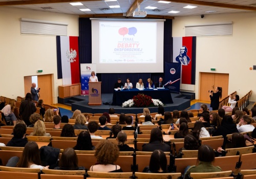 Debata Oksfordzka w języku angielskim na Uniwersytecie Radomskim