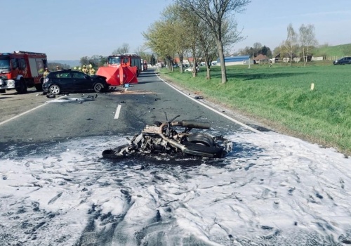 Tu zginął człowiek. Policja pokazała wymowne zdjęcie. Tragedia pod Nysą
