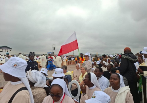 Na papieskiej mszy w Kamerunie byli także Polacy