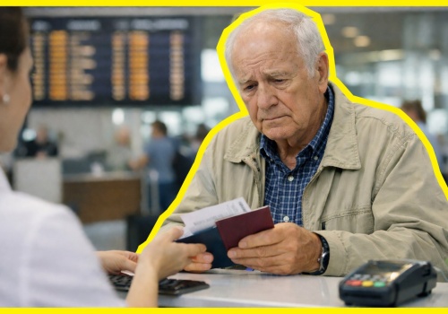 4000 zł zamiast 2000 zł. Senior sam kupił sobie bilet na samolot, bo syn był zbyt zajęty pracą