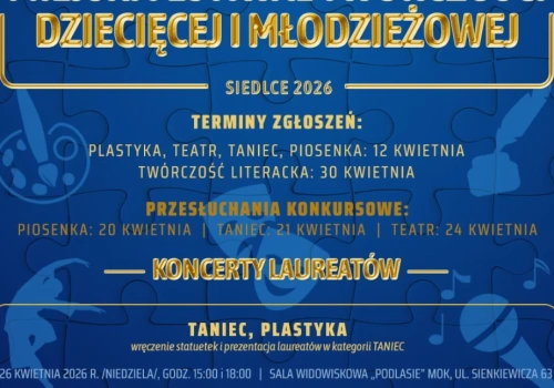 Miejski Festiwal Twórczości Dziecięcej i Młodzieżowej w Siedlcach – jubileuszowa edycja