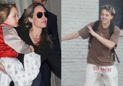 17-letni syn Angeliny Jolie i Brada Pitta maszeruje na trening. Podobny do sławnych rodziców? (FOTO)