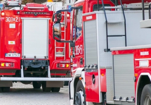 Po wypadku cały motocykl spłonął. 43-latek nie żyje