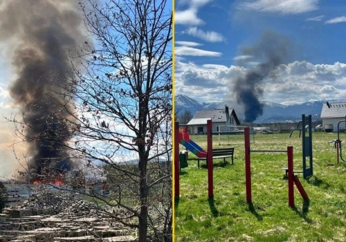 Dolnośląskie: Pożar na składowisku śmieci