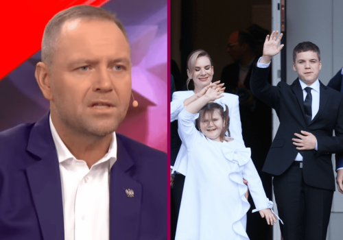 To powiedział o Kasi. Nawrocki ujawnił, jak jego dzieci radzą sobie w Pałacu
