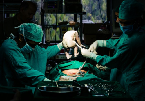 Cięcie cesarskie na jednym filmiku. Bardziej obrazowo nie dało się tego przedstawić