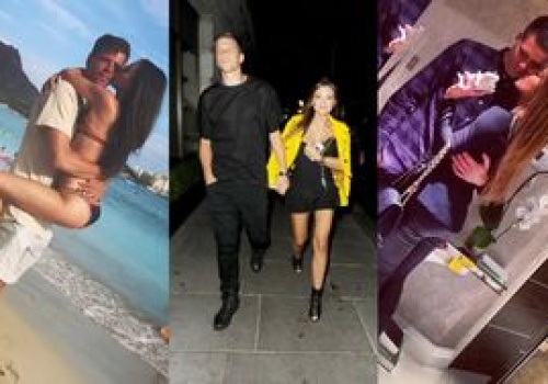 Tak wyglądały początki znajomości Mariny Łuczenko i Wojciecha Szczęsnego. 