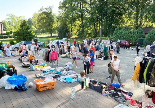 Wyprzedaż garażowa w bielskiej Kamienicy