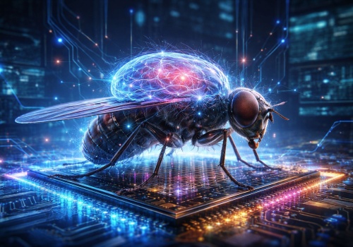 Cyfrowa nieśmiertelność na dysku. Startup odtworzył model mózgu muchy i marzy o transferze ludzkiej świadomości