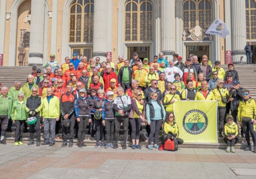 Cykliści w Licheniu. Nowy sezon rozpoczęli z błogosławieństwem