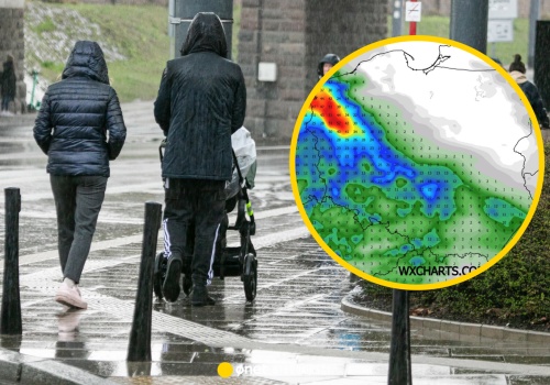 Mnóstwo deszczu w prognozach na niedzielę. Do tych regionów wkroczy wielogodzinna ulewa