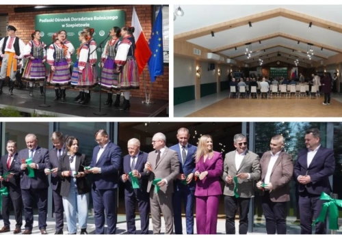 Uroczyste otwarcie nowej sali konferencyjnej w Ośrodku Szkoleniowym PODR Szepietowo