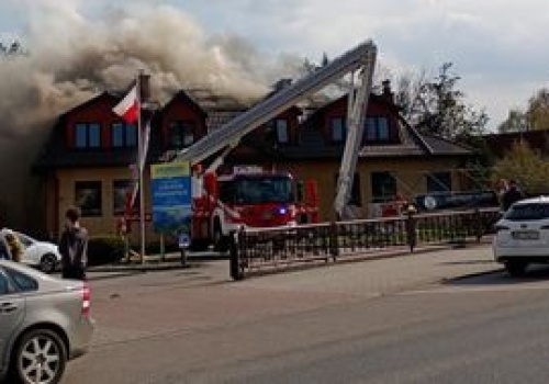 Pożar restauracji 