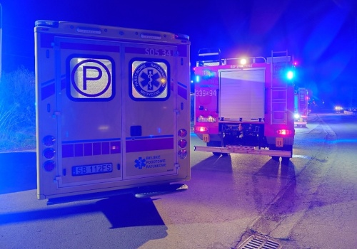 Z ostatniej chwili: Wilkowice! Mężczyzna leżał na torowisku! Nad nim przejechała drezyna trakcyjna! – foto