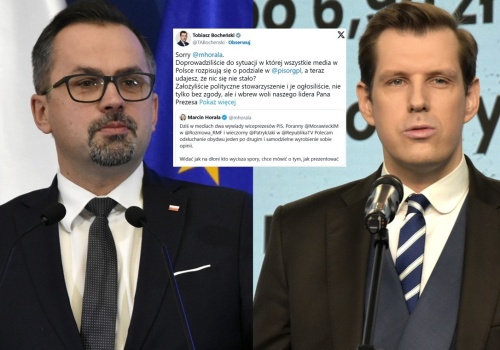Bocheński do Horały: Zastosuj się do wskazań prezesa PiS