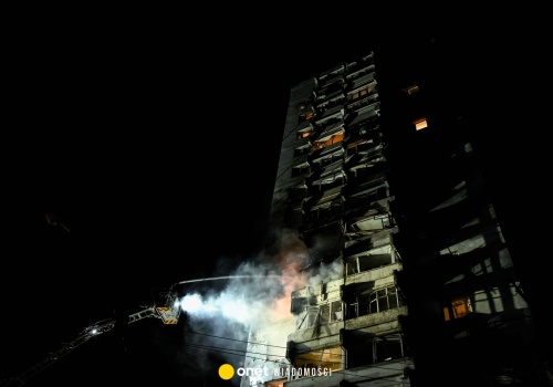 Rosyjski atak dronami na Czernihów. Są ofiary i zniszczenia