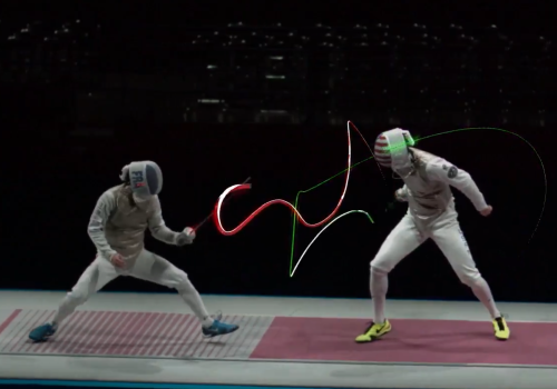 Szermierka jak z Gwiezdnych Wojen