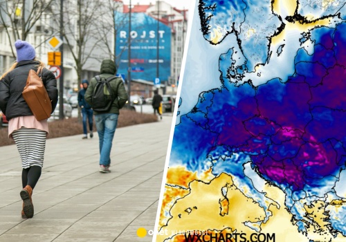 Do prawdziwej wiosny daleka droga. Potężna fala zimna niebawem spłynie na Polskę