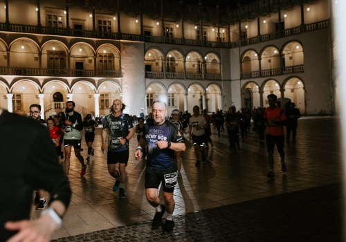 Kraków pobiegł nocą (Galeria)