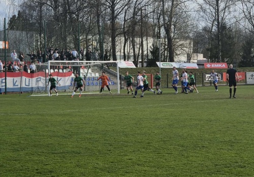 Gryf Słupsk idzie w górę tabeli w czwartej lidze. Wygrana z Jaguarem Gdańsk