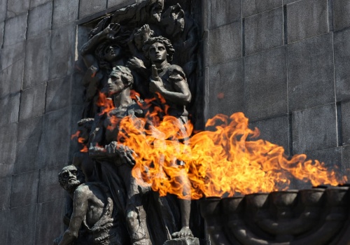 W 83. rocznicę wybuchu powstania w getcie warszawskim zawyły syreny