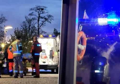 Alarm nad ranem we Wrocławiu. 30-latek wpadł do rzeki przy Wyspie Słodowej