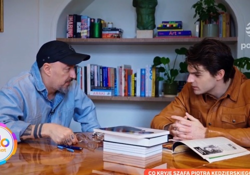 Stylowe wnętrza i garderoba Piotra Kędzierskiego