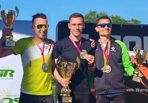 Tomasz Kozłowicz wicemistrzem Polski. Dwieście metrów od złota