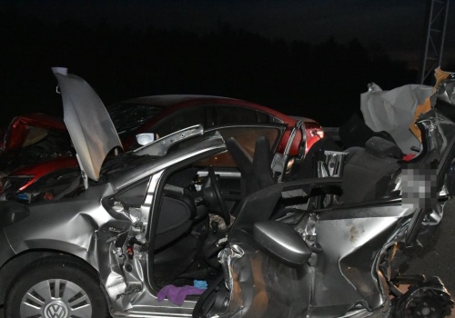 Tragedia na S19, zginęły dwie osoby. Kierowca nie zgodził się na badanie alkomatem