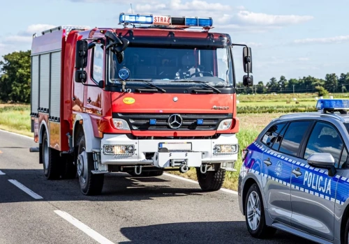 Awaryjne lądowanie samolotu. Maszyna runęła na ziemię