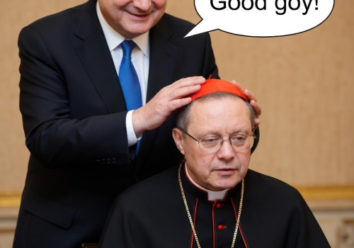 Żydowski oszczerca rzecznikiem kard. Rysia