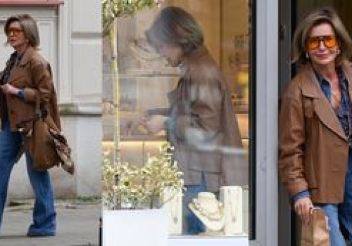 Elegancka Joanna Racewicz buszuje i jubilera w poszukiwaniu błyskotek (ZDJĘCIA)