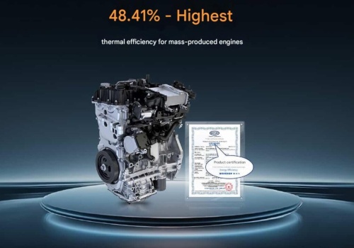 Geely rzuca rękawicę Toyocie. Hybryda (HEV) z silnikiem spalinowym o rekordowej sprawności cieplnej: 48,41 procent