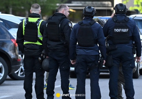 Nagrali policjantów podczas zamachu w Kijowie. Będzie dochodzenie