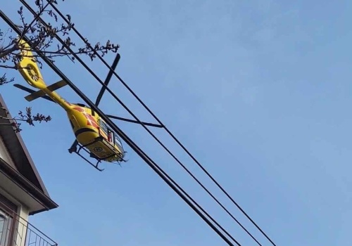 Wypadek z udziałem quada w Chełmie. Młody mężczyzna był reanimowany