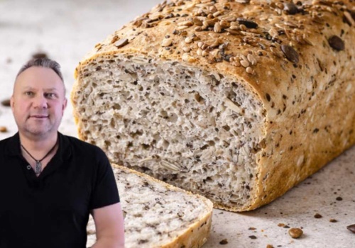 Szybki chleb Strzelczyka. Mieszam łyżką i idę na kawę. Zawsze wychodzi!