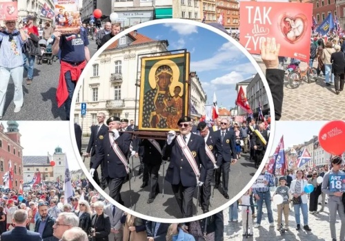 Narodowy Marsz Życia 2026. Oto transparenty uczestników. 