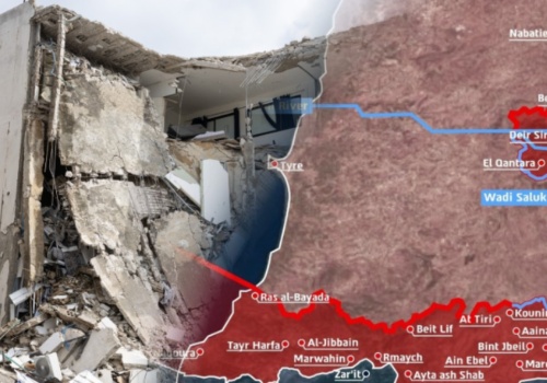 Gorąco na libańskiej granicy, Izrael ma plan. Pokazano pierwszą mapę