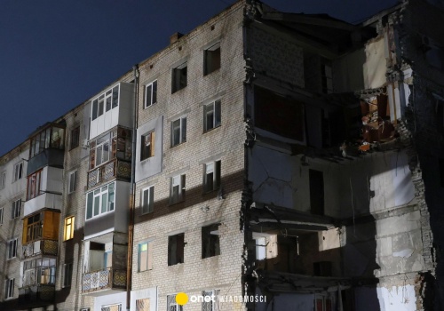 Niespokojna noc w Ukrainie. Alarmy w Kijowie, zniszczenia w Mikołajowie