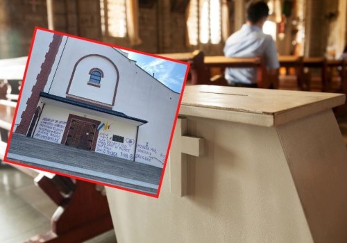 Zniszczony kościół w Trzebini. Mieszkańcy oburzeni