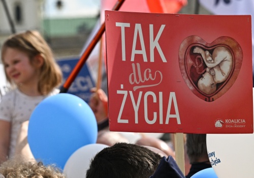 Marsz dla Życia w Szczecinie pod hasłem „Jestem dla Ciebie”