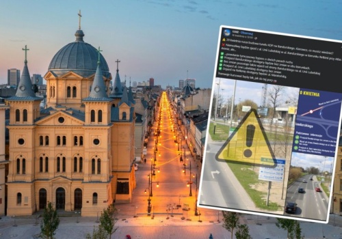 Nowa organizacja ruchu w Łodzi. Drogowy paraliż w sercu miasta