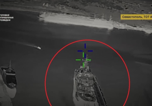 Ukraińcy uderzyli w rosyjskie okręty desantowe. Pokazali nagranie