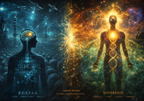 „B.E.S.T.I.A. JUŻ CZYTA TWOJE MYŚLI. TWÓJ DNA TO JEDYNA BROŃ.”